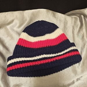 Vintage 70s Or 80s Navy Beanie